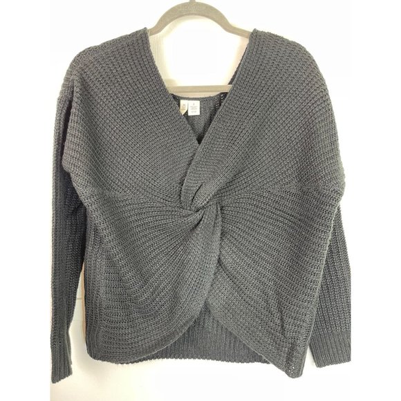 Sky and Sparrow Twist Knot reversible Sweater Various sizes - Picture 3 of 3